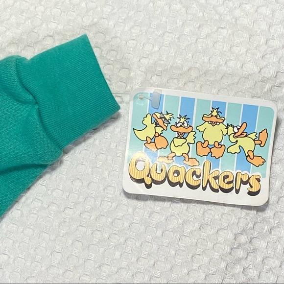 NWT Vintage QUACKERS Super Star Basketball Sweater Shirt; Toddler/ Infant Sz 12 - Picture 10 of 12